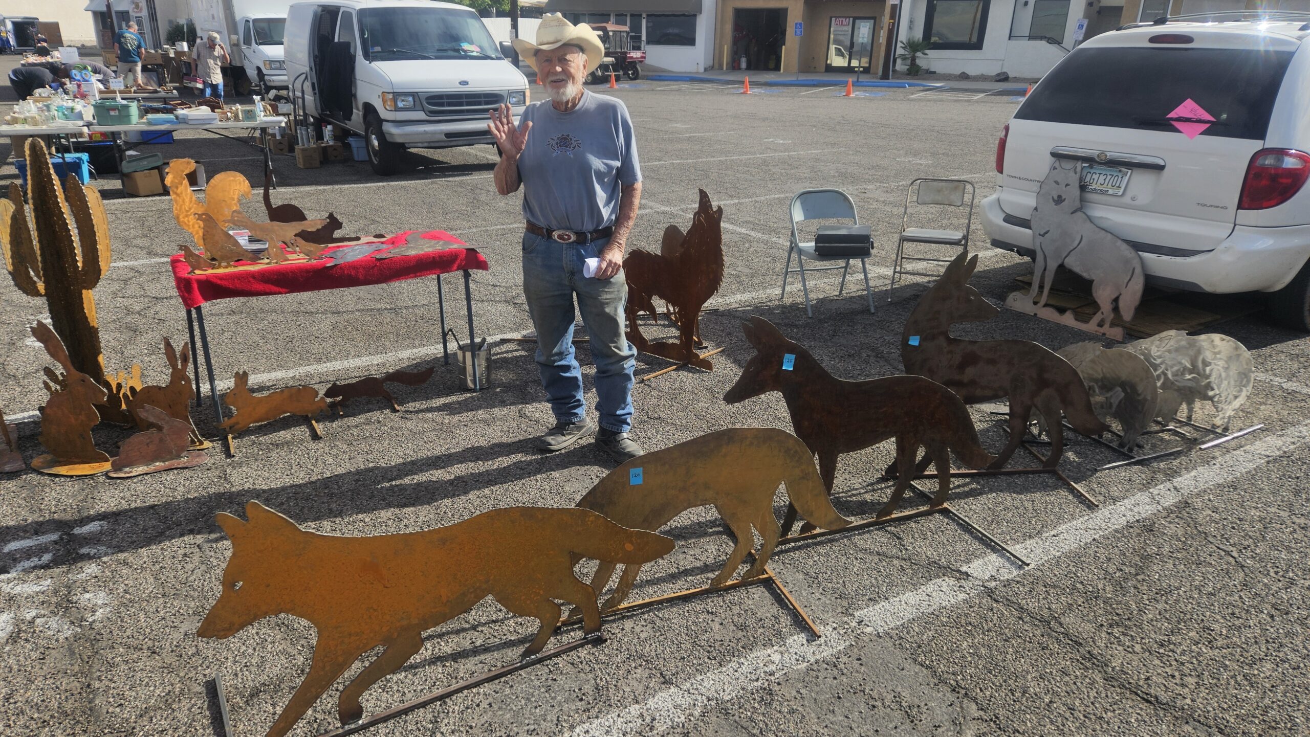 Custom Metal Yard Art