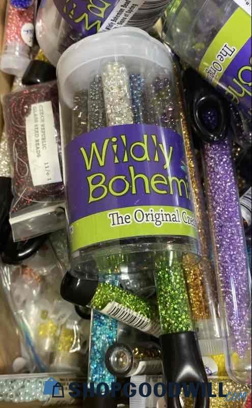 Wildly Bohemian Glass Seed Beads , Many other Brands