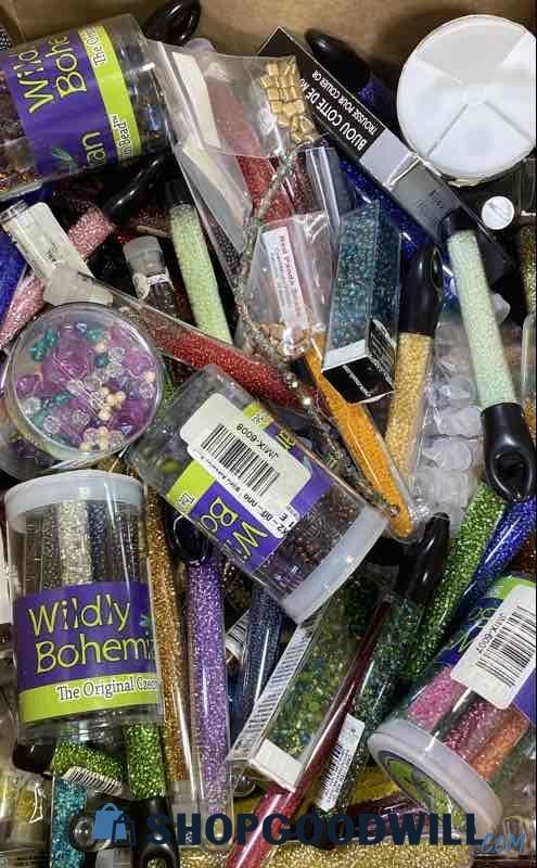 Wildly Bohemian Glass Seed Beads , Many other Brands