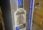 RARE Vintage ZIMA – LIGHT SIGN , See Thru $80- Great for Bar or Man Cave